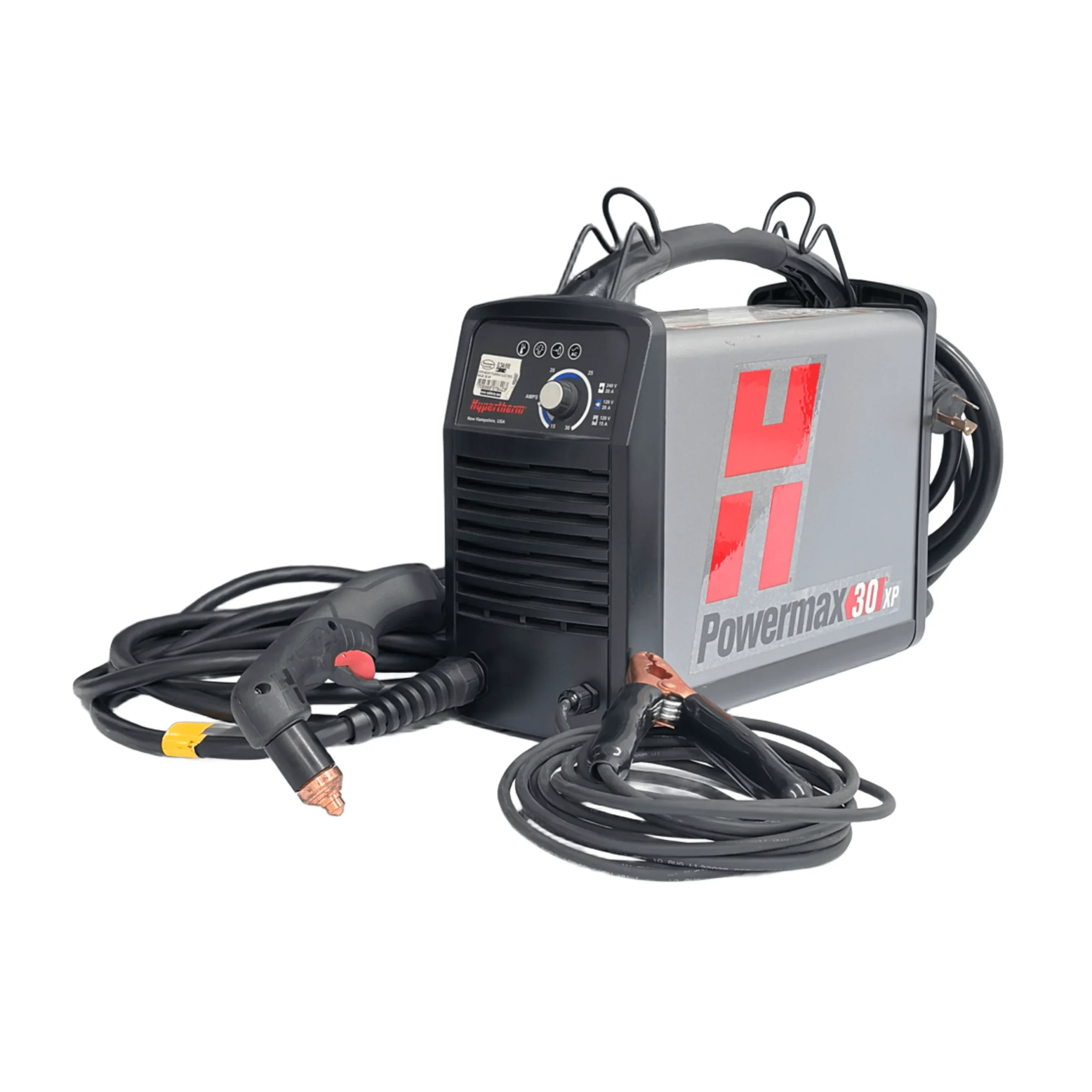Sistema de corte por plasma Hypertherm Powermax 30 XP con antorcha manual y pinza de masa