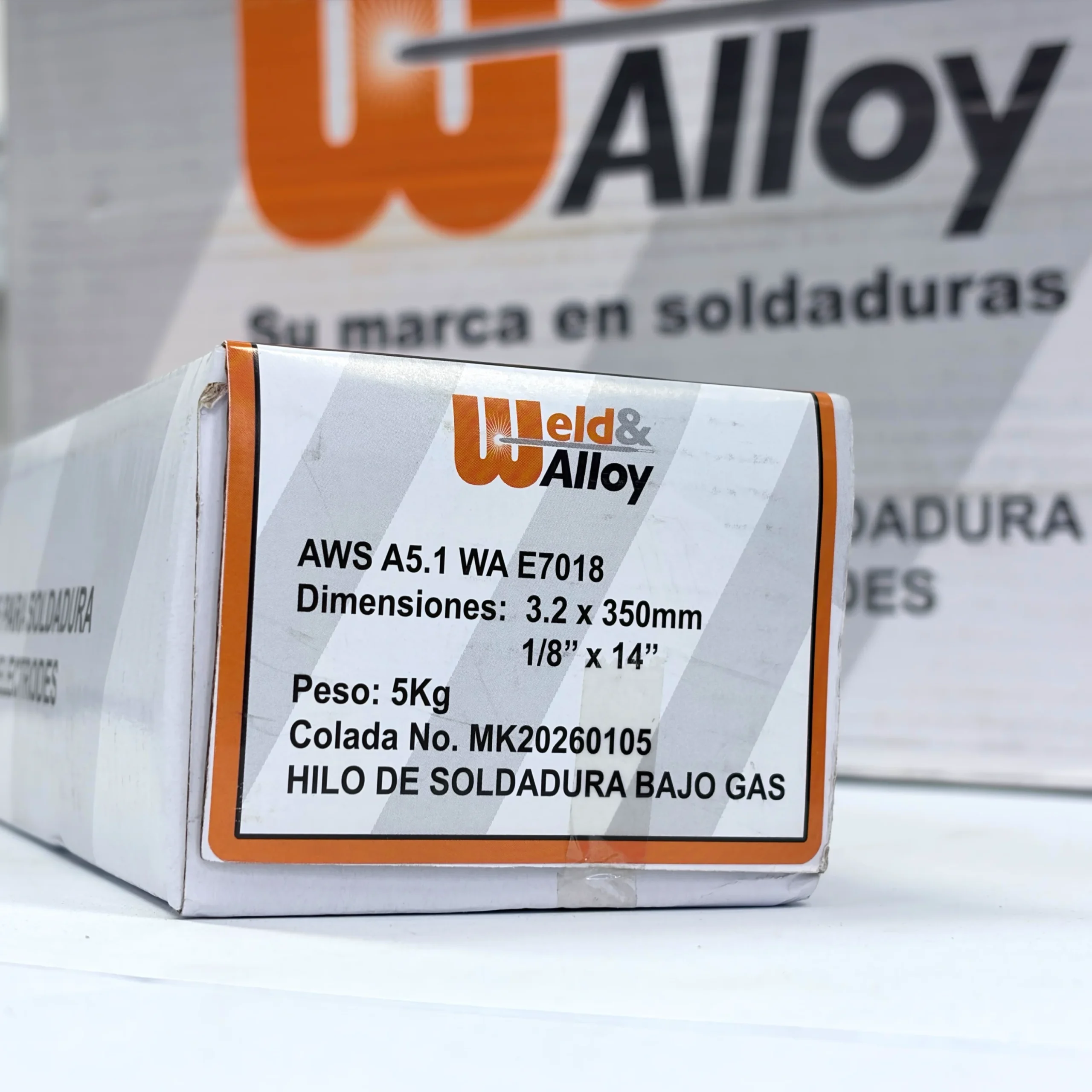 Soldadura Acero al Carbono E7018 1/8" x 5 kg - Image 3